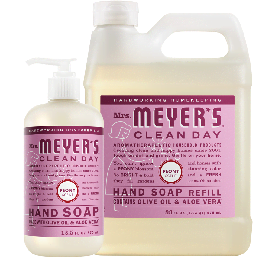 3d6e79d3-3201-5d0e-a178-b2dc694fb734.png Peony Liquid Hand Soap & Refill Set - Image 1