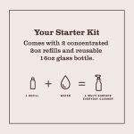 Lemon Verbena  Multi-Surface Everyday Cleaner Concentrate Starter Kit - Image 6