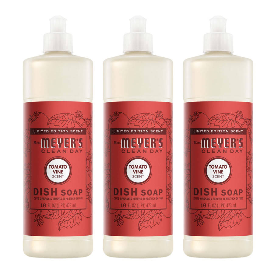 79647e1f-a567-542a-8570-8b35ad82907e.jpg Tomato Vine Dish Soap 3-count Bundle - Image 1