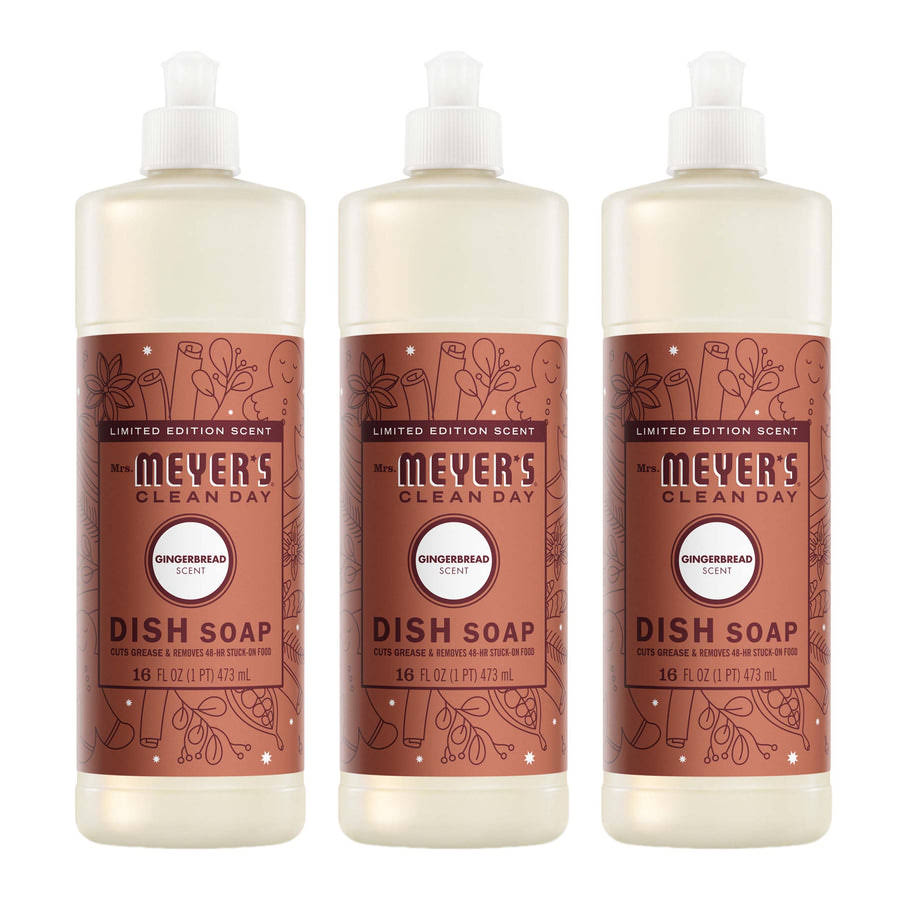 fd3eaa70-71a7-5786-bb9d-8ece3269ff84.jpg Gingerbread Dish Soap 3-count Bundle - Image 1